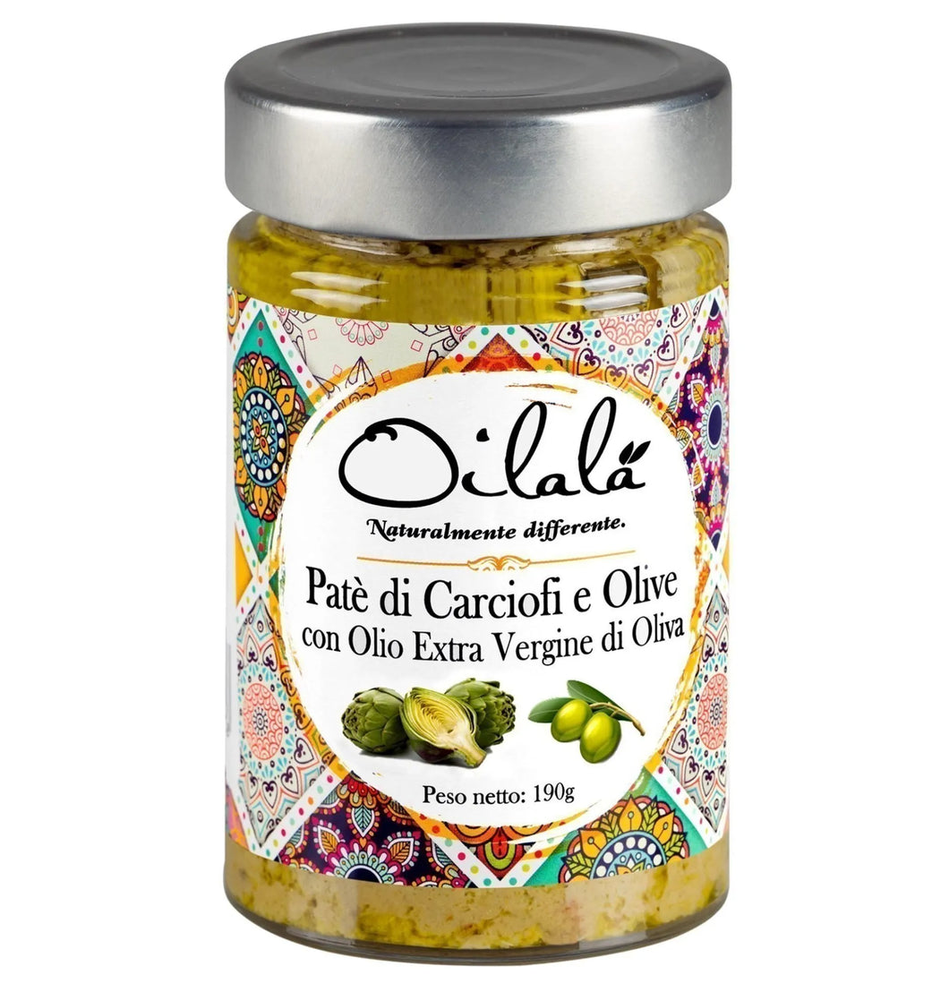 Artichokes and Olives Spread with EVOO 190g