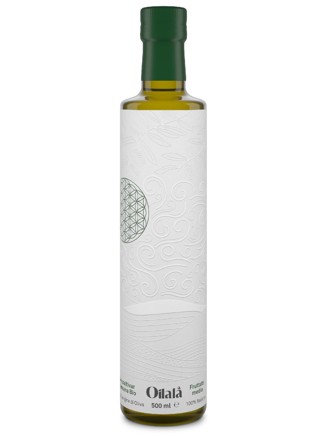 Organic Peranzana 100% EVOO in Dorica Bottle 500ml