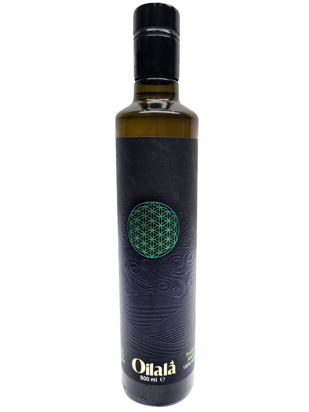 Organic Peranzana 100% EVOO in Dorica Bottle 500ml from the region of Apulia