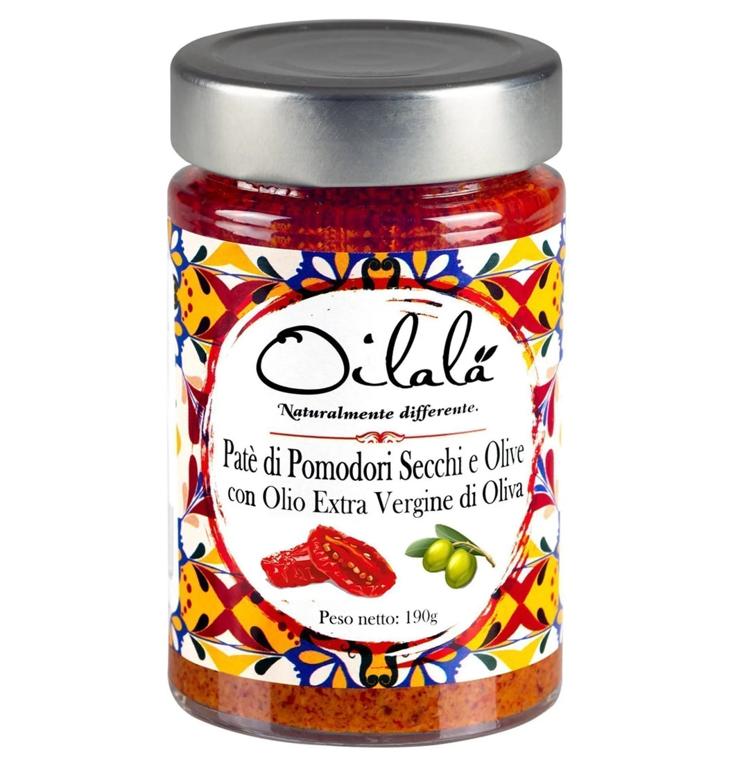 Sun Dried Tomatoes Olives Spread with EVOO 190gr