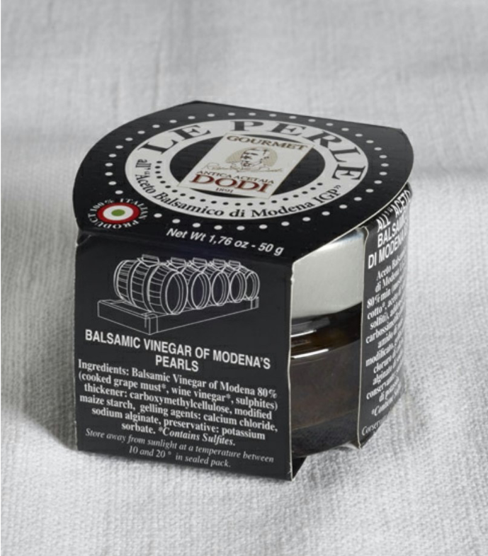Le Perle- Balsamic Vinegar Pearls of Modena IGP (50 g)