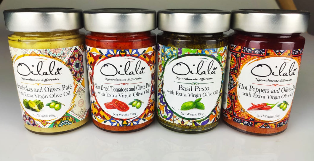 Artichokes and olives Spread with EVOO 190g